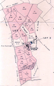 Tilsworth Manor Farm land in 1940